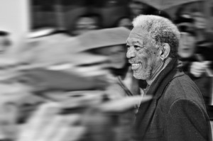 Morgan Freeman Portrait Shooting